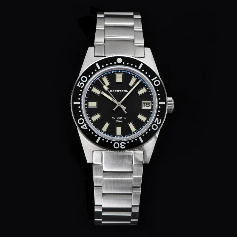 Professional Automatic Dive Watch 200M with Sapphire Crystal and Ceramic Bezel - Image 14