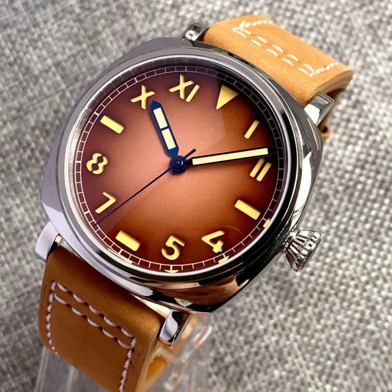 Square California Dial Automatic Watch with Sapphire Crystal and 200m Water Resistance - Image 12