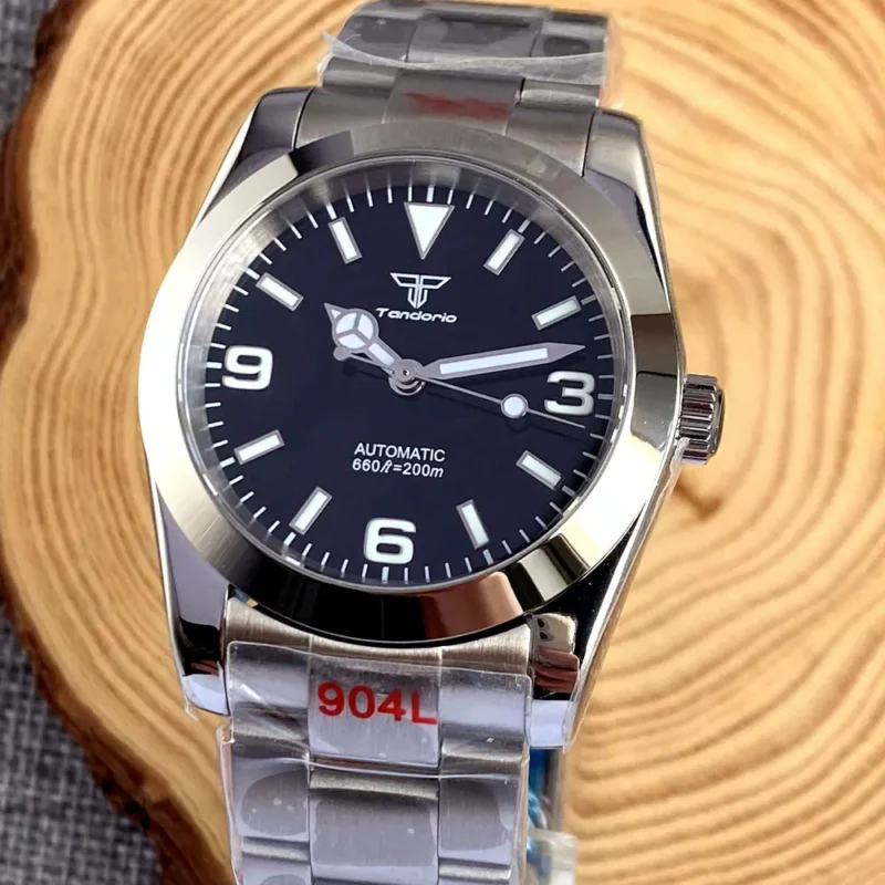 Luxury Automatic Dive Watch NH35A Movement 904L Stainless Steel Sapphire Crystal 100m Water Resistant - Image 2