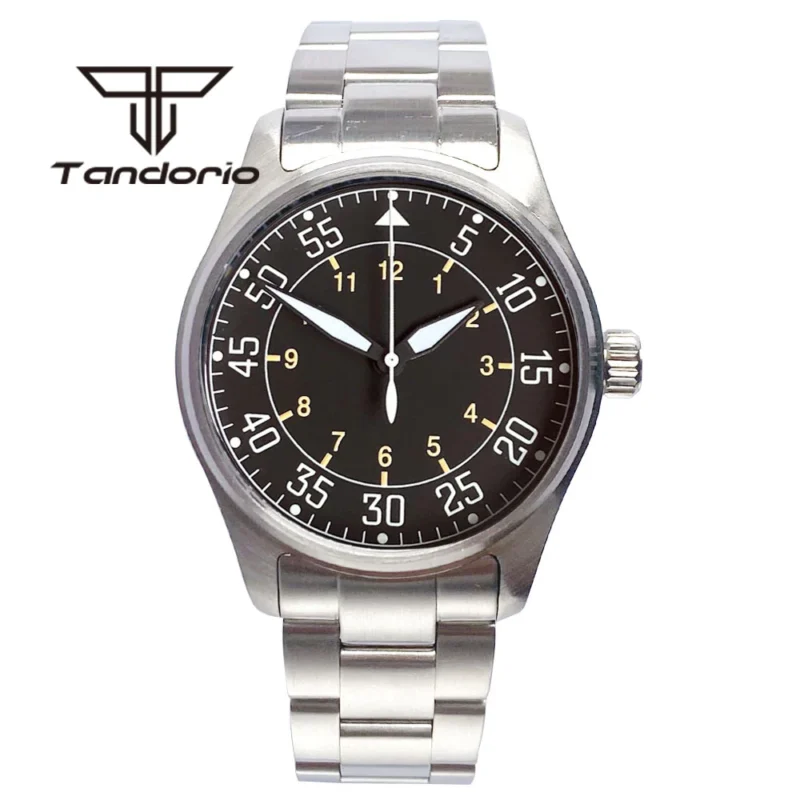 Professional Automatic Dive Watch with Sapphire Crystal and Stainless Steel Bracelet - Image 6