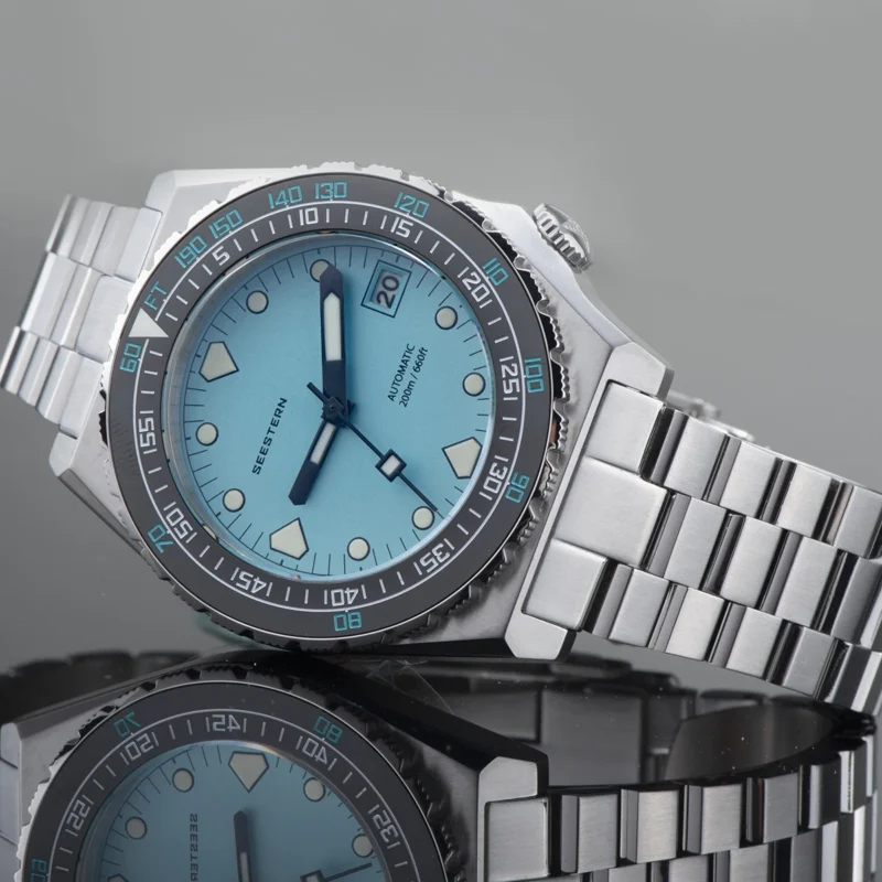 Professional Automatic Dive Watch with Ceramic Bezel and Sapphire Crystal - Image 3