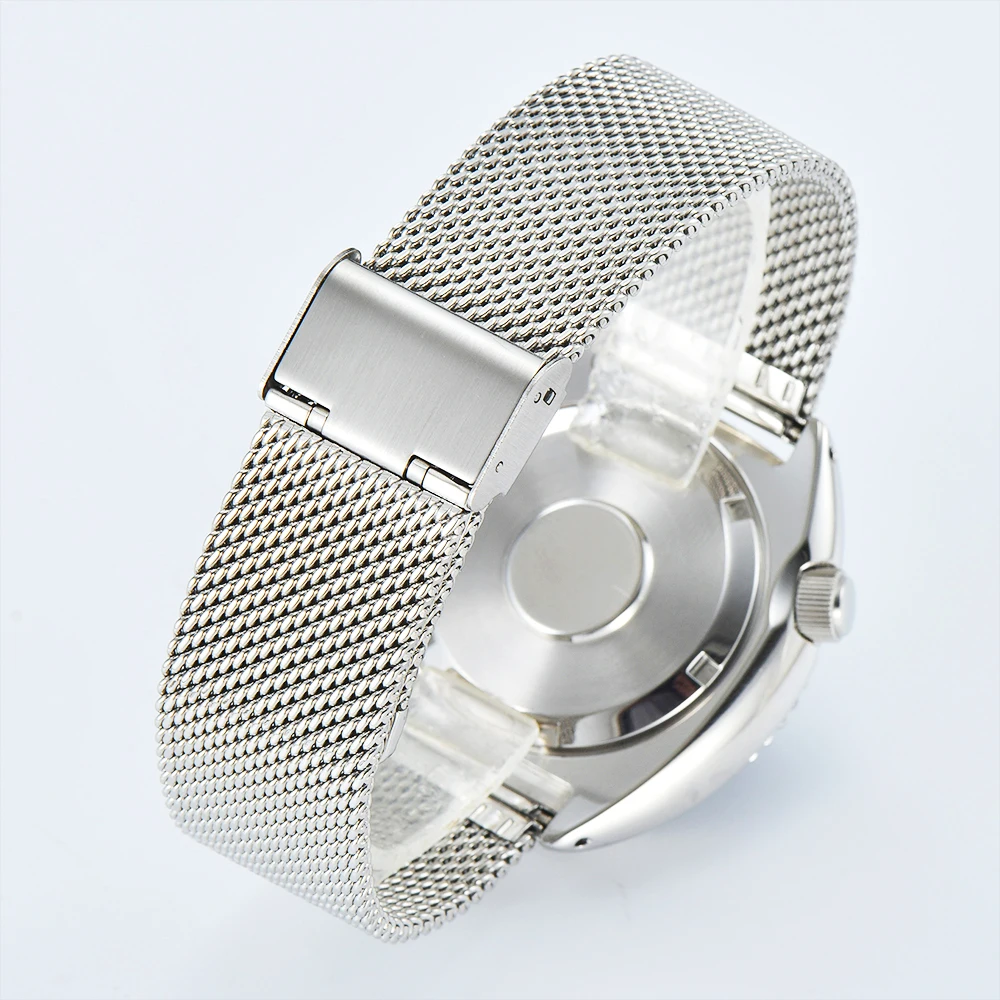 Professional dive watch with integrated GMT functionality showing robust construction