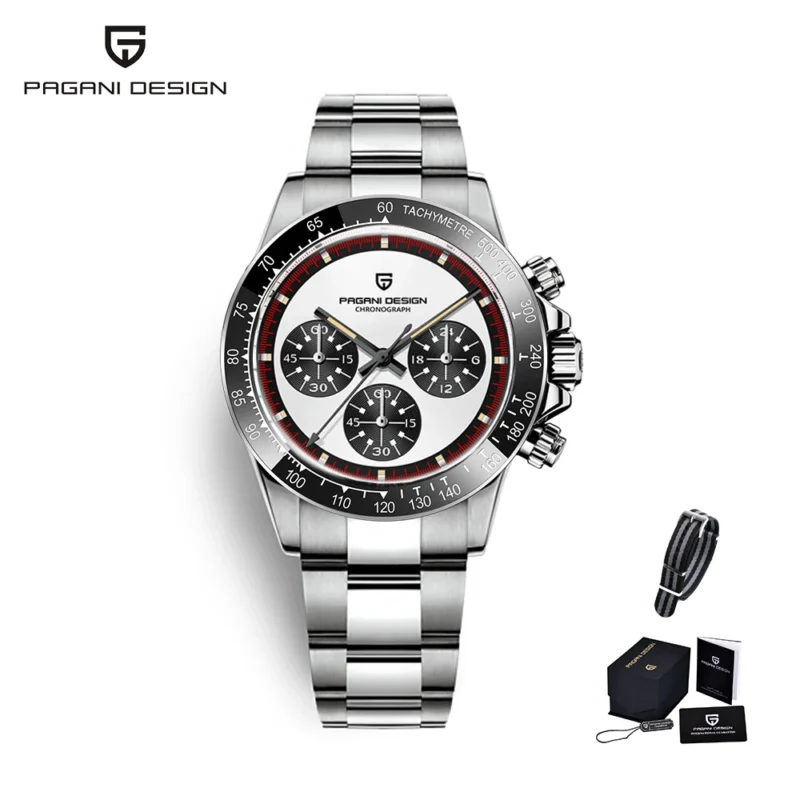 Professional Automatic Dive Watch with Sapphire Crystal and Stainless Steel Bracelet - Image 15