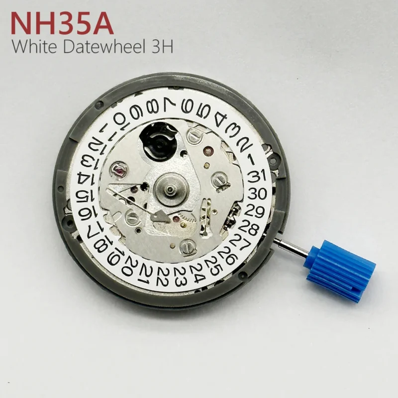 NH35 Automatic Watch Movement with 24 Jewels and 3 O'Clock Date Function for DIY Watch Modifications