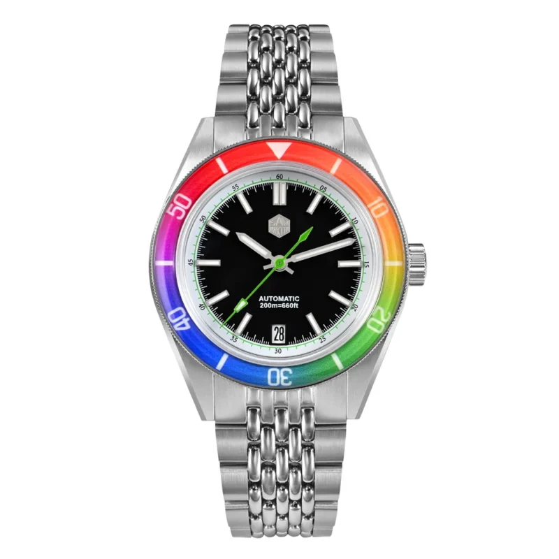 Professional Automatic Dive Watch Fruit Series 200M Water Resistant NH35 Movement Stainless Steel - Image 9