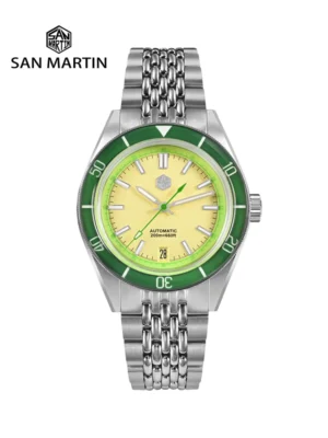 Professional Automatic Dive Watch Fruit Series 200M Water Resistant NH35 Movement Stainless Steel