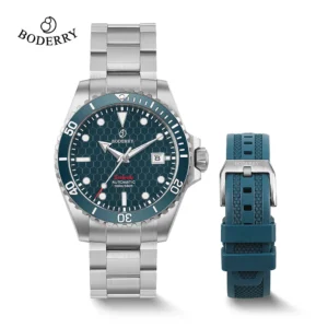 Professional Titanium Automatic Dive Watch with Sapphire Crystal and 100M Water Resistance
