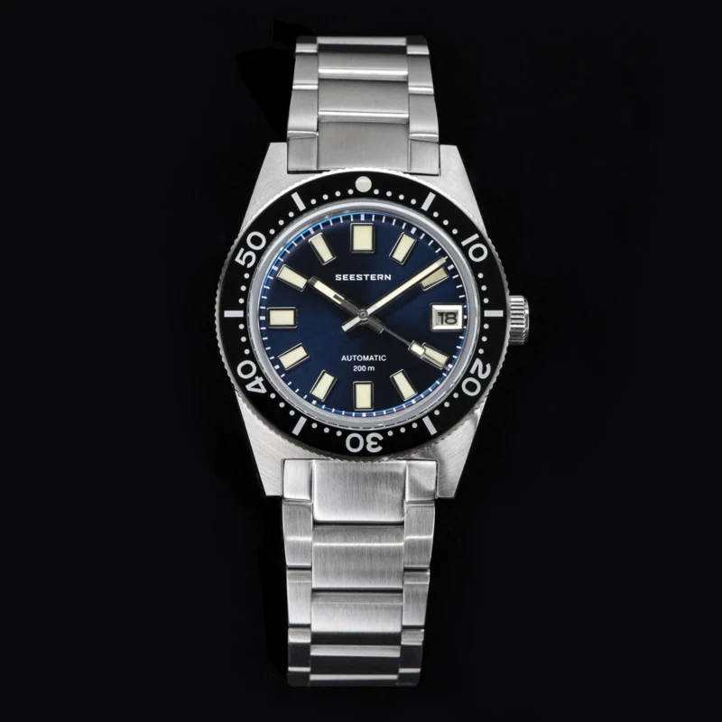 Professional Automatic Dive Watch 200M with Sapphire Crystal and Ceramic Bezel - Image 10
