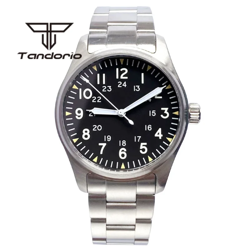 Professional Automatic Dive Watch with Sapphire Crystal and Stainless Steel Bracelet - Image 8