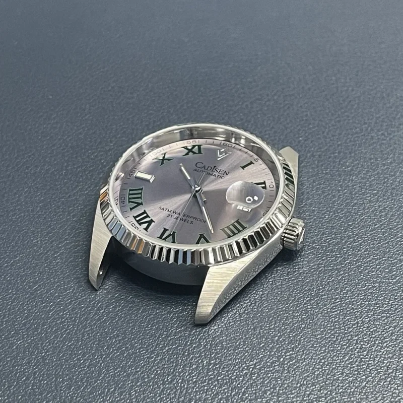 Classic Business Automatic Watch with Sapphire Crystal and Stainless Steel Bracelet - Image 3