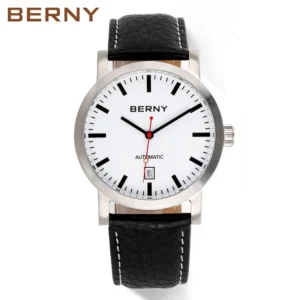 Swiss Railway Classic Automatic Watch with Complete Calendar and Sapphire Crystal