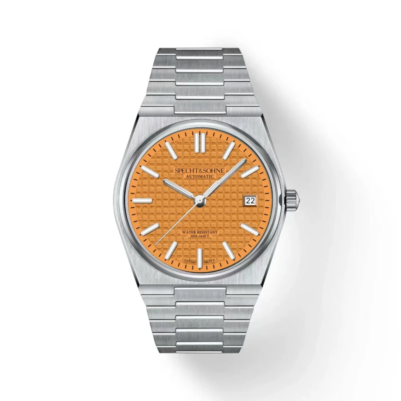 Luxury Automatic Watch NH35 Movement Rose Gold 50M Water Resistant Sapphire Crystal Stainless Steel Bracelet - Image 10