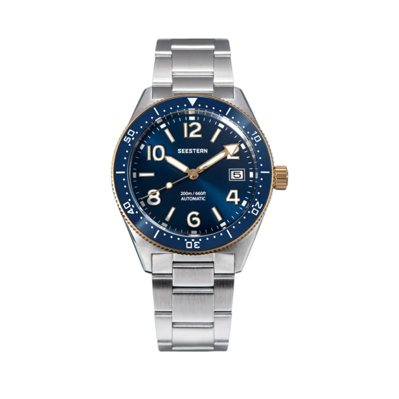 Professional Automatic Dive Watch with Skeleton Dial and Sapphire Crystal 200M Water Resistant NH35 Movement - Image 11