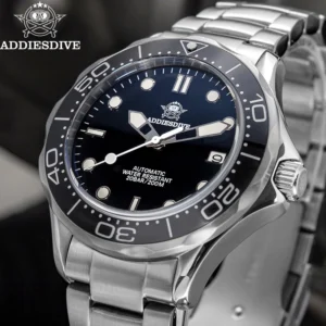 Professional Automatic Dive Watch with Ceramic Bezel and Sapphire Crystal