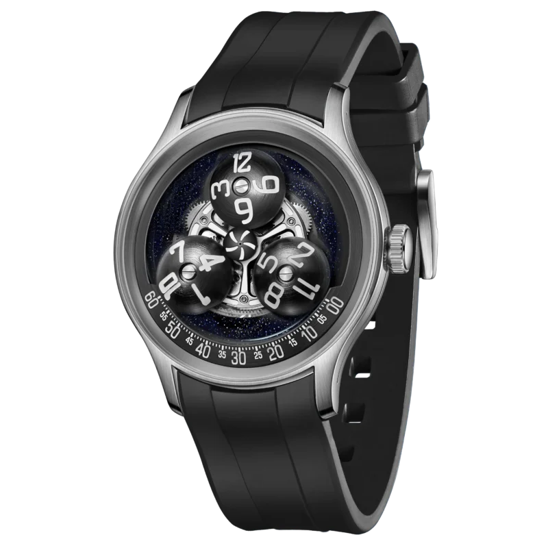 Celestial Automatic Mechanical Watch with Super Luminous Display and Stainless Steel Case - Image 7