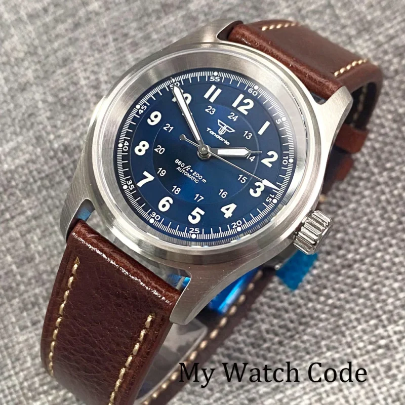 Field Automatic Watch NH35 Movement 200m Dive Watch 36mm Sapphire Crystal Stainless Steel - Image 7
