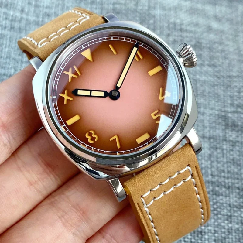 Square California Dial Automatic Watch with Sapphire Crystal and 200m Water Resistance - Image 4