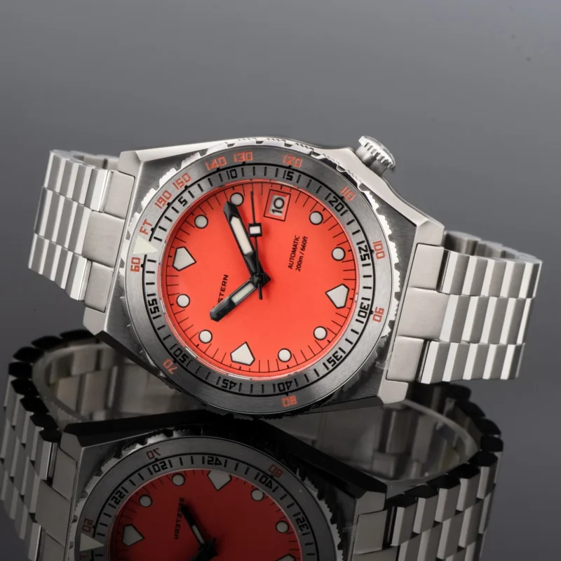 Professional Automatic Dive Watch with Ceramic Bezel and Jubilee Bracelet - Image 14