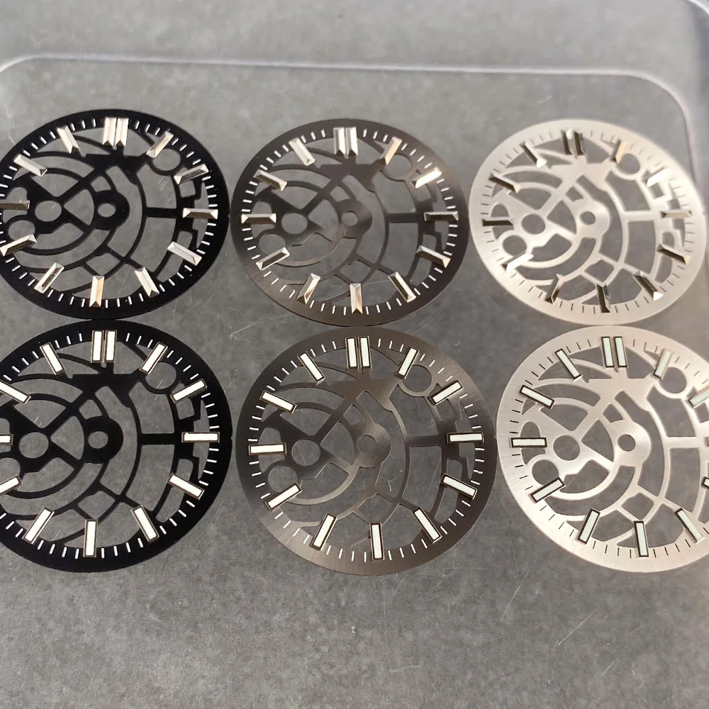 Black Skeleton Watches