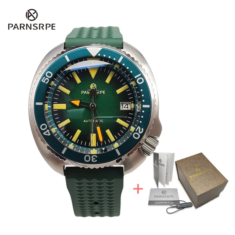 Professional Abalone Dial Automatic Dive Watch with NH35 Movement and Sapphire Crystal - Image 10
