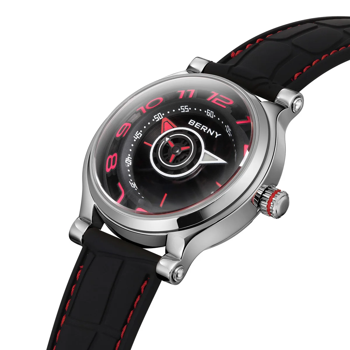 Field watch with compass bezel for tactical navigation in combat environments