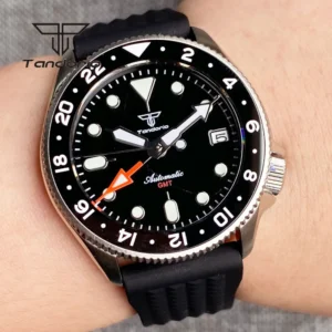 Professional GMT Automatic Dive Watch with NH34A Movement and Sapphire Crystal