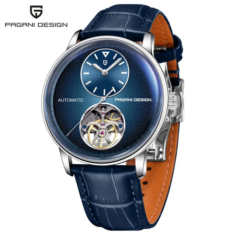 Classic Automatic Men's Dive Watch with 100M Water Resistance and Luminous Dial - Image 7