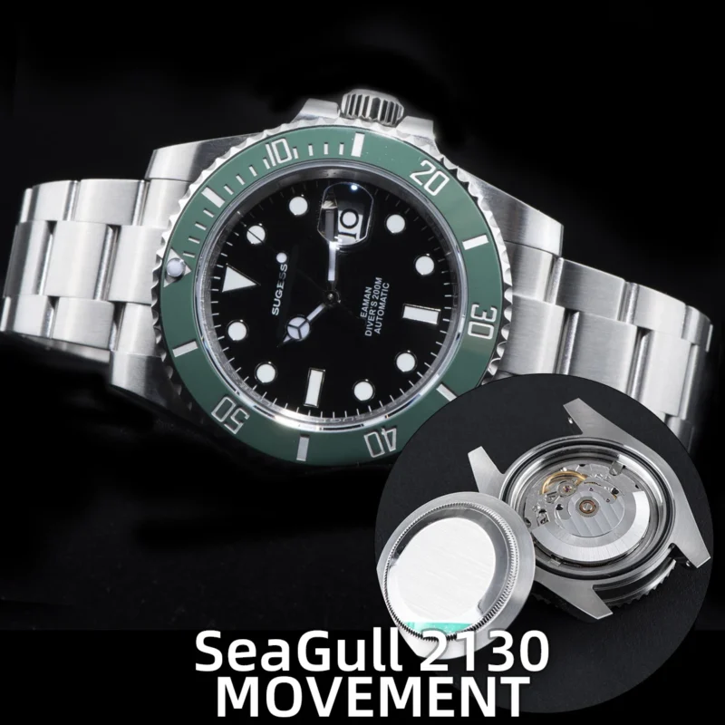Professional Automatic Dive Watch with NH35 Movement, Ceramic Bezel and 200M Water Resistance - Image 13