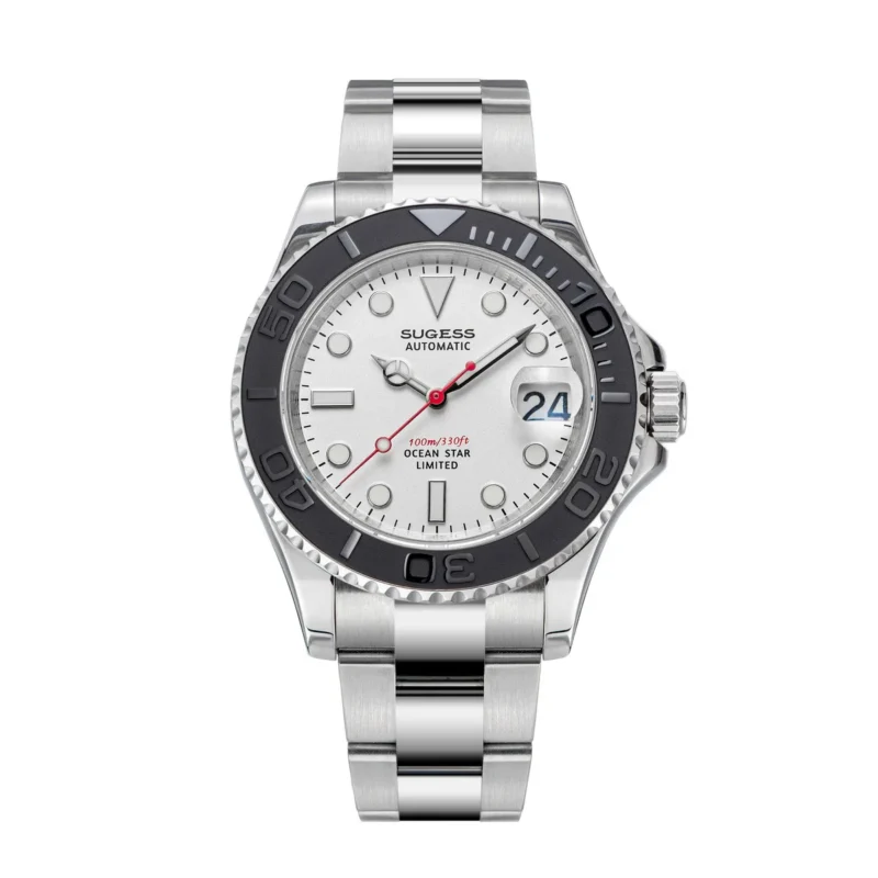 Professional Automatic Dive Watch with Ceramic Bezel and Sapphire Crystal NH35A Movement Watch with Stainless Steel Bracelet - Image 12