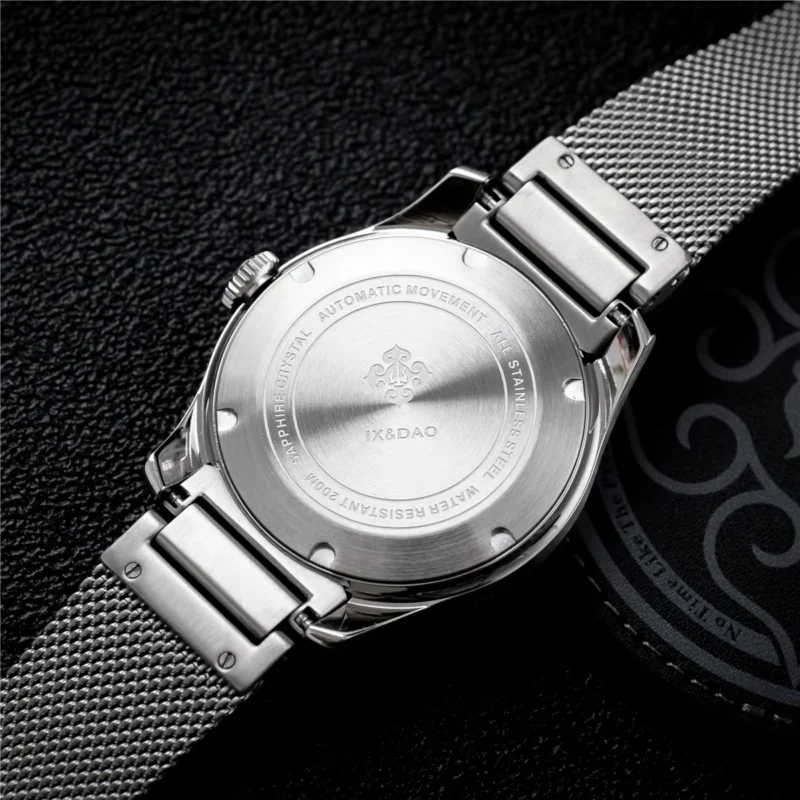Premium Automatic Dive Watch with PT5000 Movement and Sapphire Crystal on Stainless Steel Bracelet - Image 6