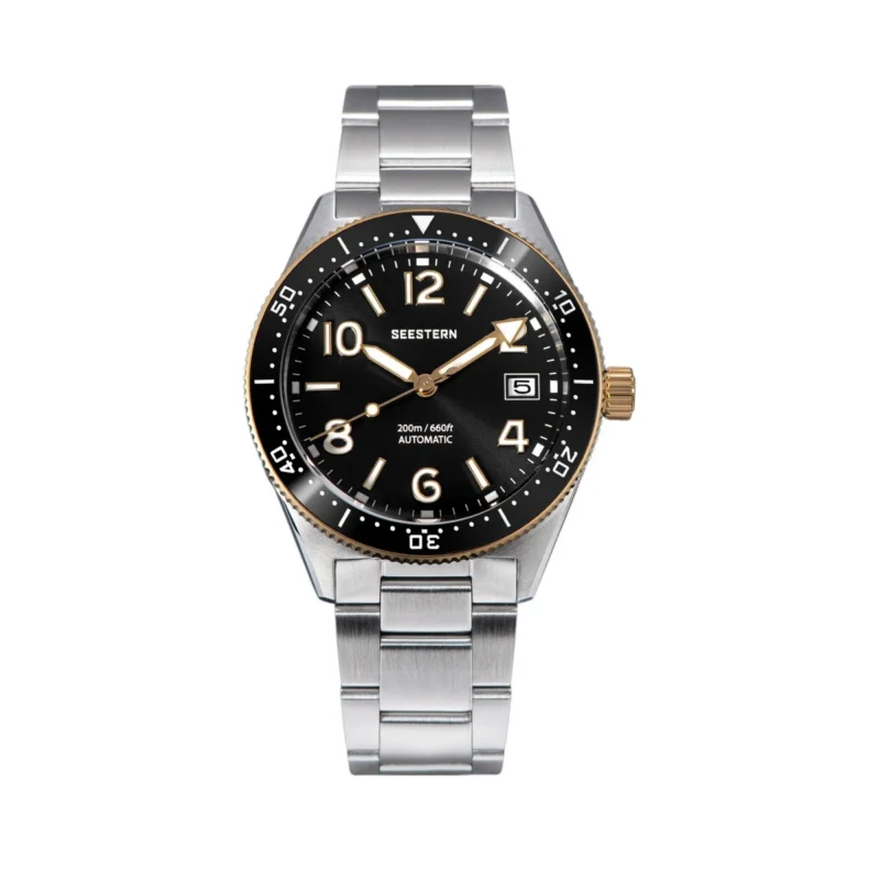 Professional Automatic Dive Watch with Skeleton Dial and Sapphire Crystal 200M Water Resistant NH35 Movement - Image 7