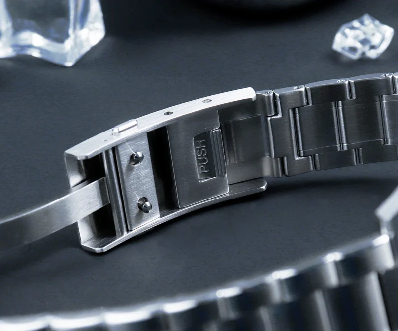 Professional Dive Automatic Watch with Sapphire Crystal and Female End Link Bracelet - Image 5