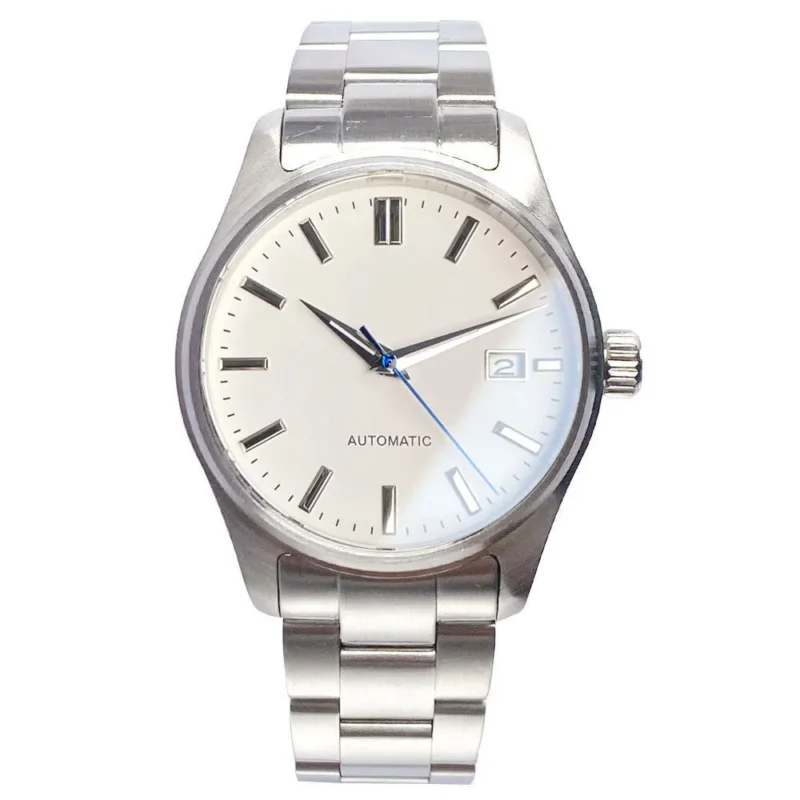 Professional Automatic Dive Watch with Sapphire Crystal and Leather Strap - Image 15