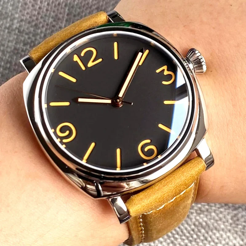 Square California Dial Automatic Watch with Sapphire Crystal and 200m Water Resistance - Image 8