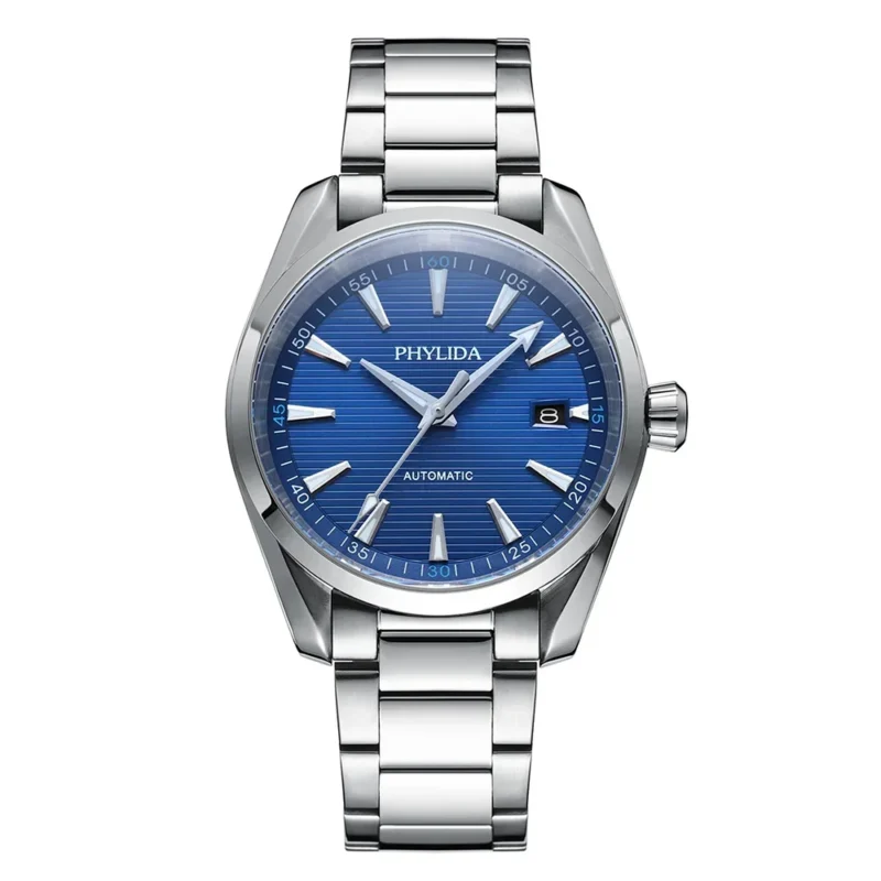 Professional Automatic Dive Watch with Sapphire Crystal and Stainless Steel Bracelet - Image 9