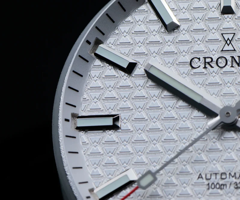 Classic Automatic Watch with Exhibition Caseback and Leather Strap - Image 4