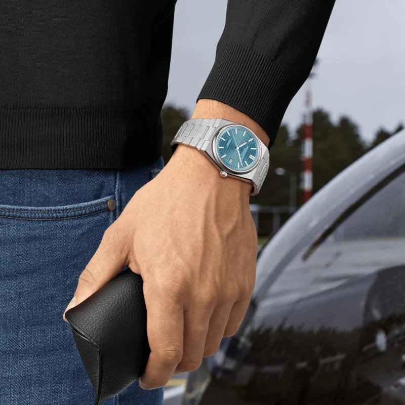 Luxury Automatic Watch NH35 Movement Rose Gold 50M Water Resistant Sapphire Crystal Stainless Steel Bracelet - Image 2
