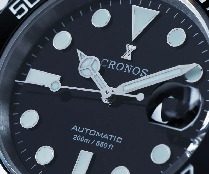 Professional Automatic Dive Watch with Ceramic Bezel and Sapphire Crystal - Image 3