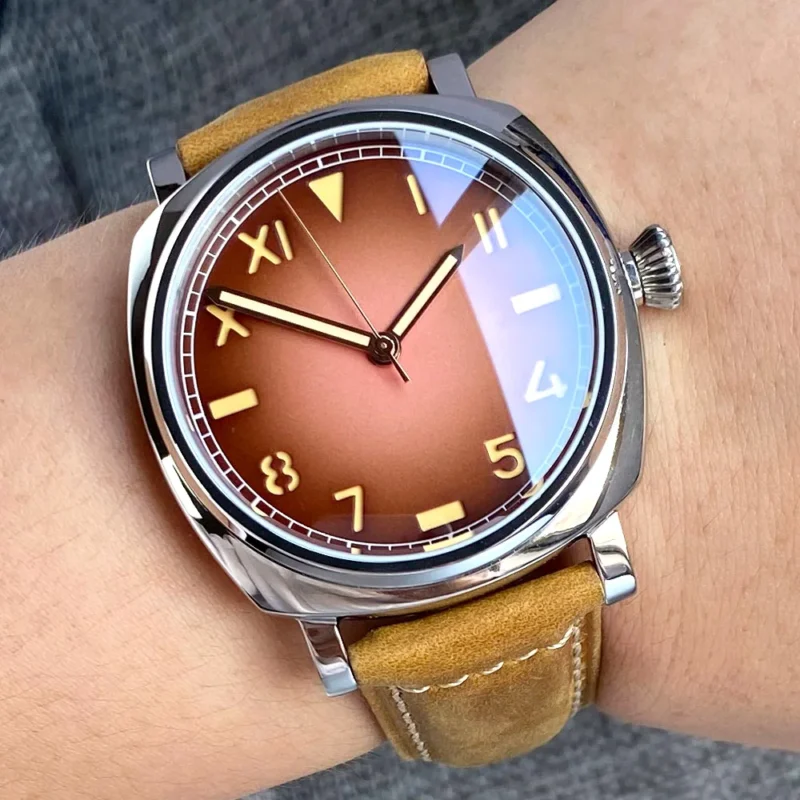 Square California Dial Automatic Watch with Sapphire Crystal and 200m Water Resistance - Image 6