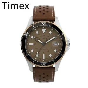 Classic Automatic Mechanical Dive Watch with Calendar Function and Stainless Steel Bracelet