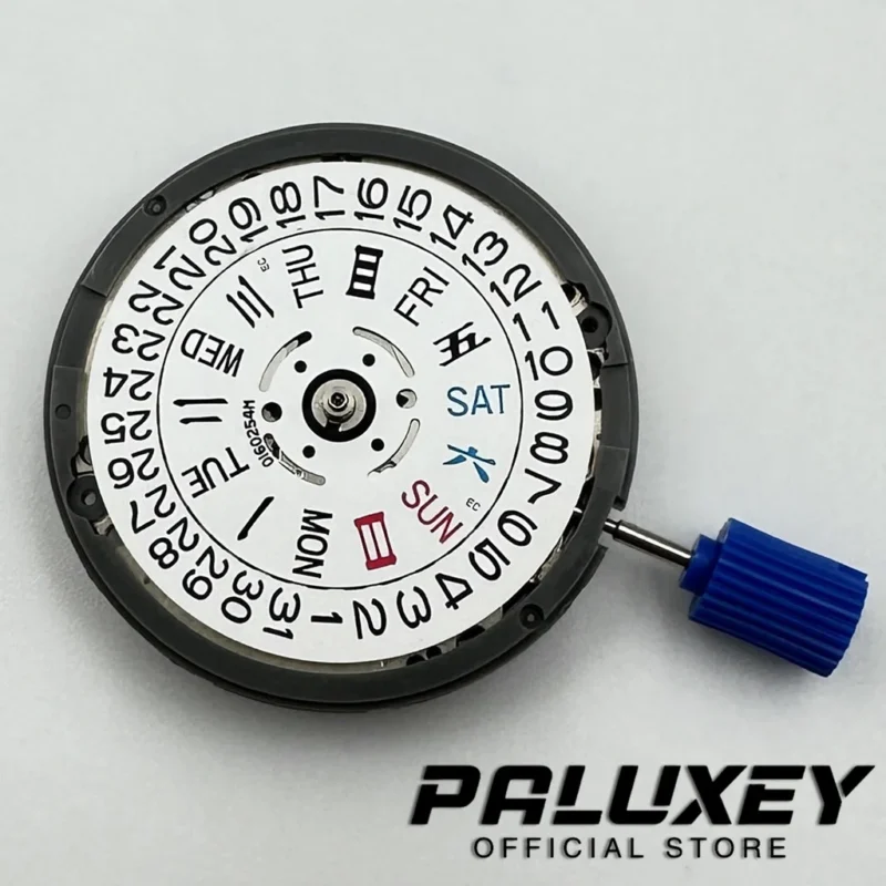 Premium NH36 Automatic Movement 24 Jewels Day-Date Watch Movement with Crown at 3.0/3.8 O'Clock - Image 7