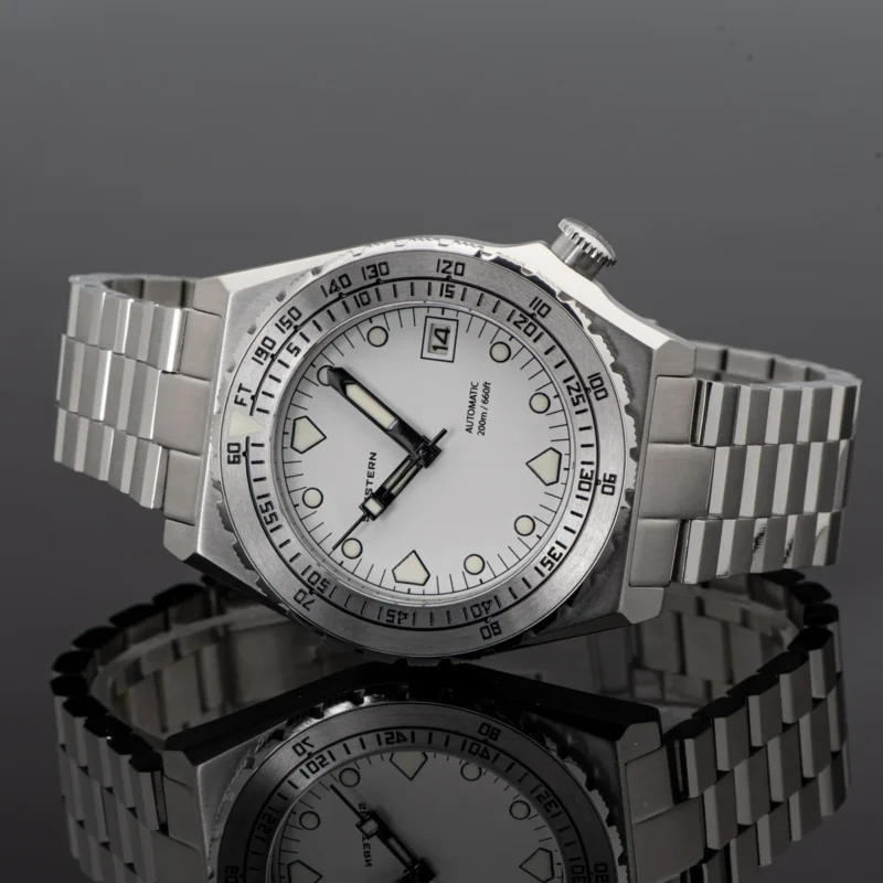 Professional Automatic Dive Watch with Ceramic Bezel and Jubilee Bracelet - Image 18