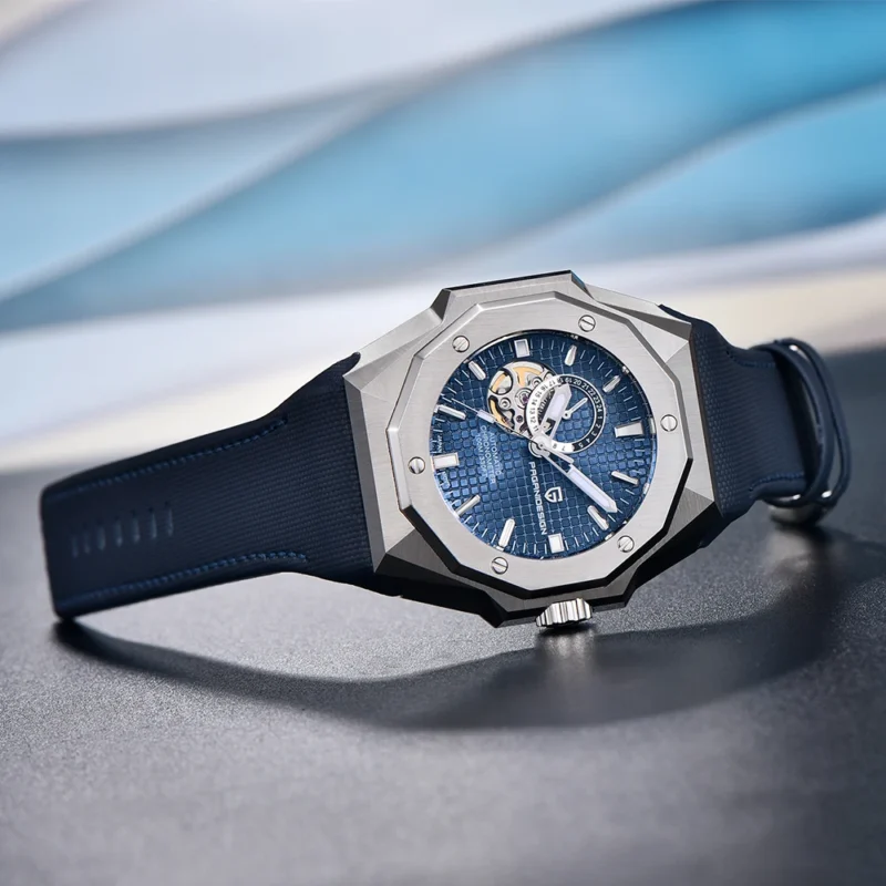 Professional Automatic Dive Watch with Sapphire Crystal and Stainless Steel Case - Image 4