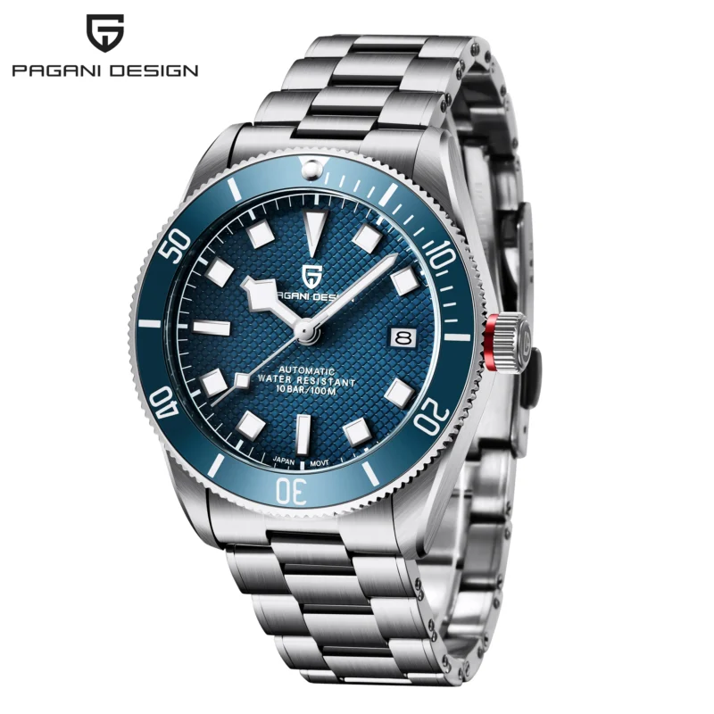 Professional Automatic Dive Watch with NH35A Movement and 100M Water Resistance - Image 10