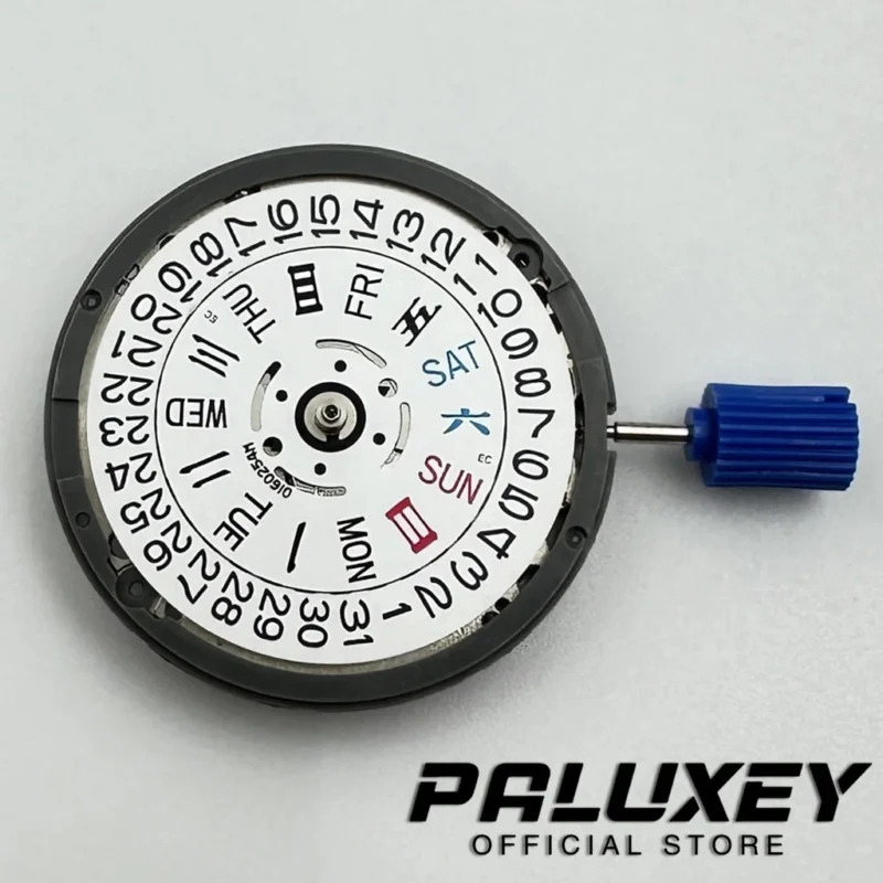 Premium NH36 Automatic Movement 24 Jewels Day-Date Watch Movement with Crown at 3.0/3.8 O'Clock - Image 8