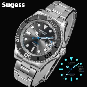 Professional Automatic Dive Watch with Ceramic Bezel and Sapphire Crystal NH35A Movement Watch with Stainless Steel Bracelet