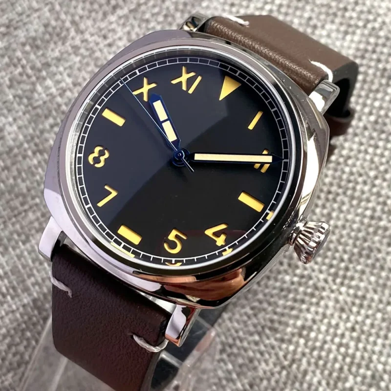 Square California Dial Automatic Watch with Sapphire Crystal and 200m Water Resistance - Image 11