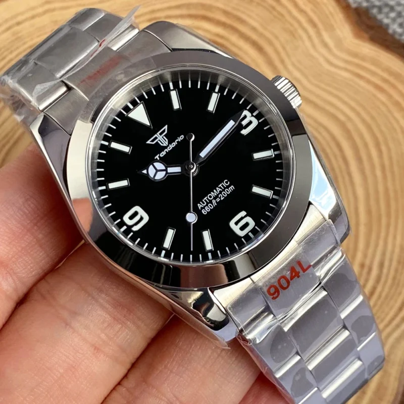 Luxury Automatic Dive Watch NH35A Movement 904L Stainless Steel Sapphire Crystal 100m Water Resistant - Image 4